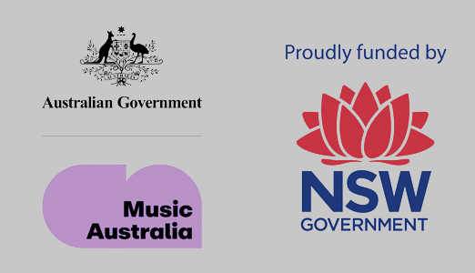 Music Australia and Create NSW Logos